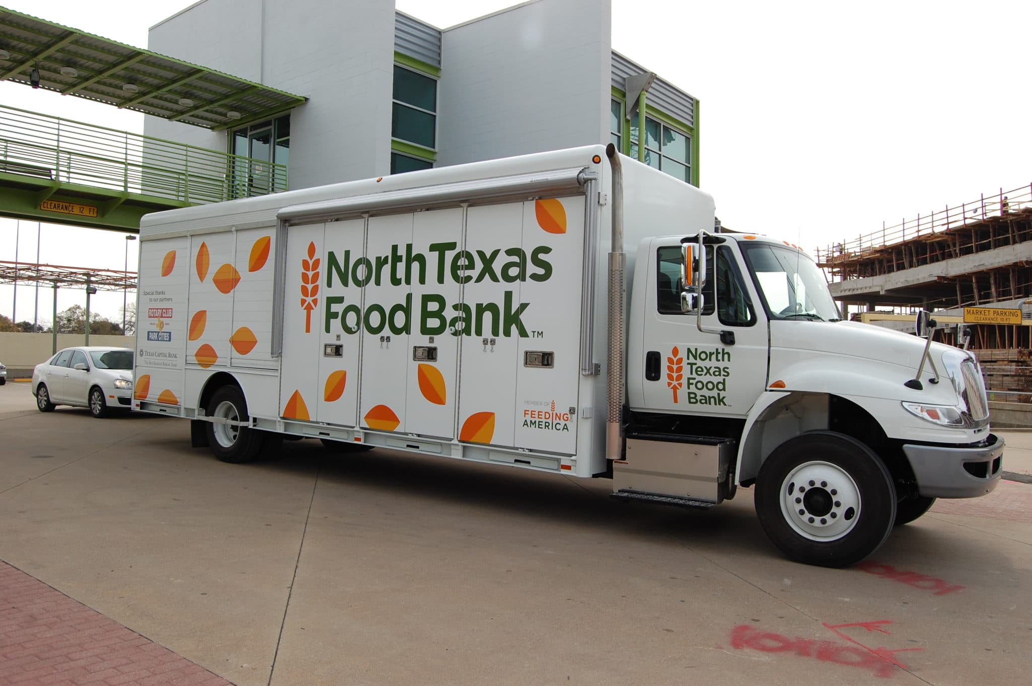 North Texas Food Bank truck