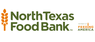 North Texas Food Bank and Feeding America logos