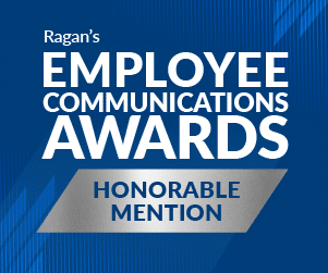 Ragan Award Graphic: Ragan's Employee Communications Awards Honrable Mention