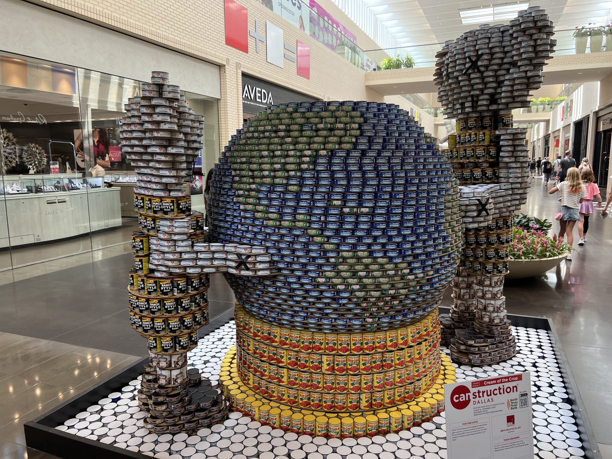 Canstruction 2021 at North Park Center