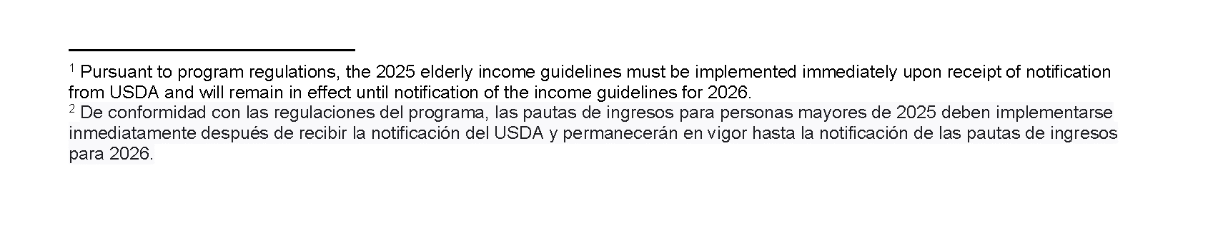 H1666 2025 Income Eligibility Guidelines For The Elderly Copy Bottom