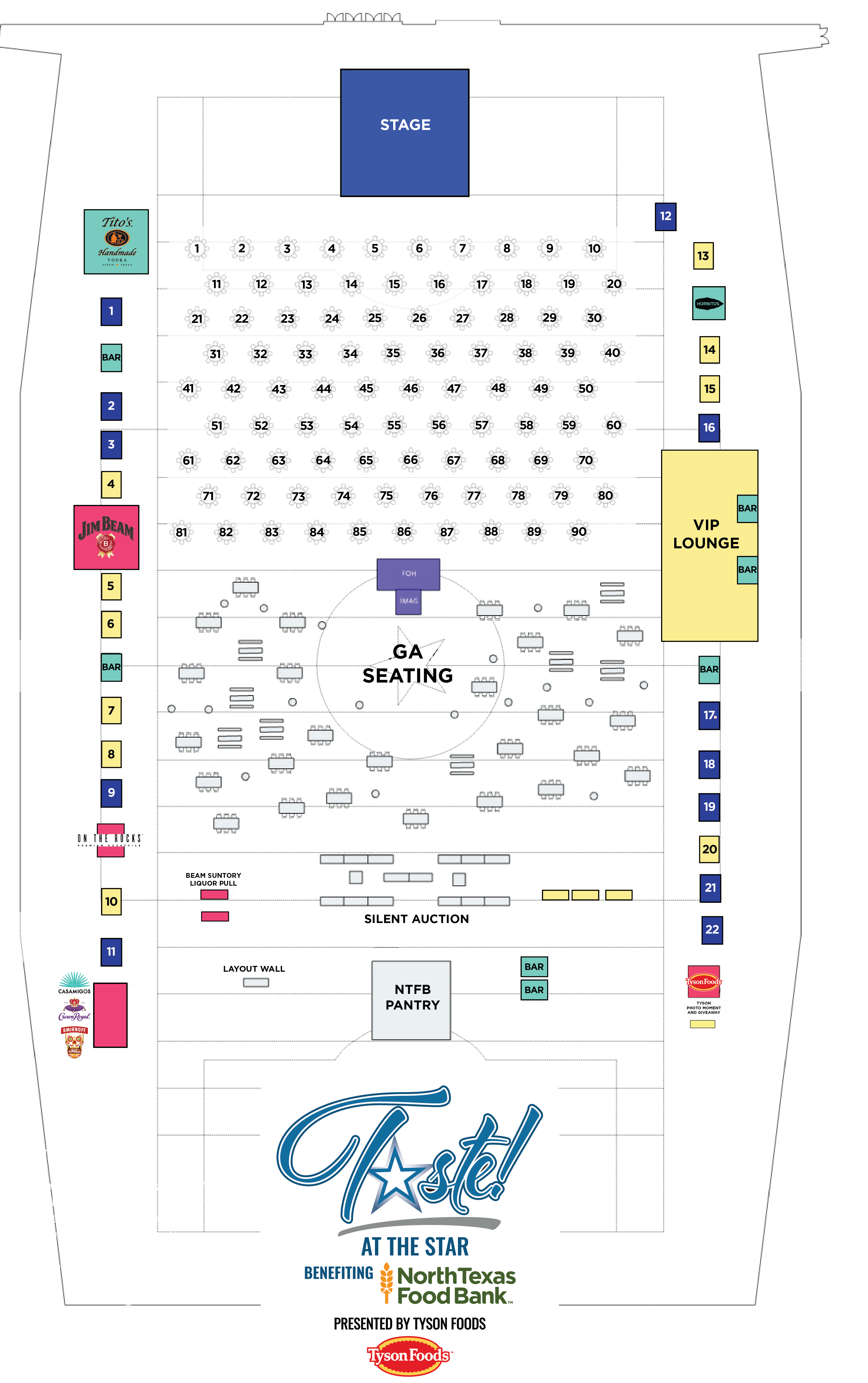 Taste Event Map Taste Event Map