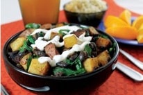 Potato Black Bean Skillet