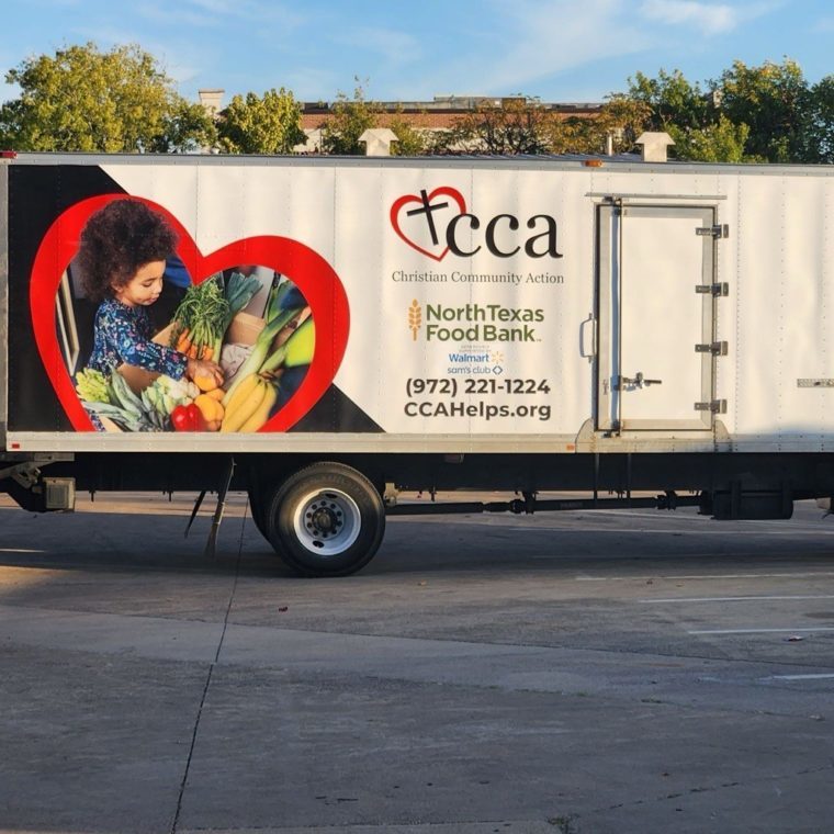 CCA Truck With Walmart Logo