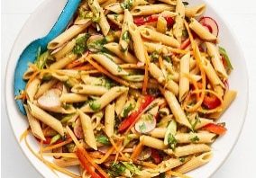 Hearty Whole Wheat Pasta Salad