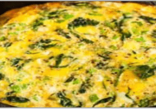 Kale Cheddar Frittata